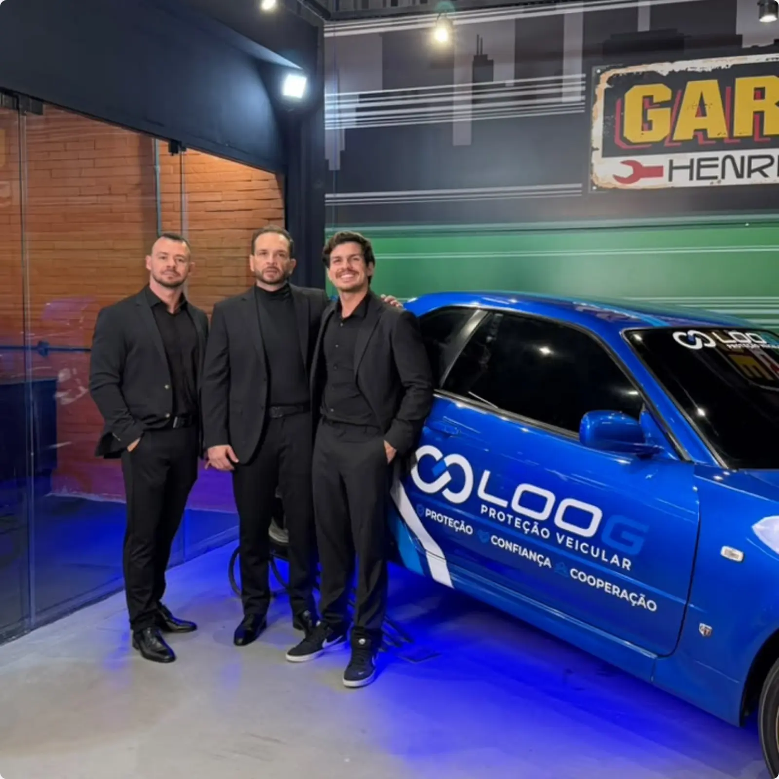 Fundadores e sócios da LOOG Proteção Veicular
